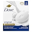 Dove Beauty Bar Soap 12 Bars Original, for Soft, Smooth Skin, with 1/4 Moisturizing Cream 3.75 oz Beauty & Personal Care Dove