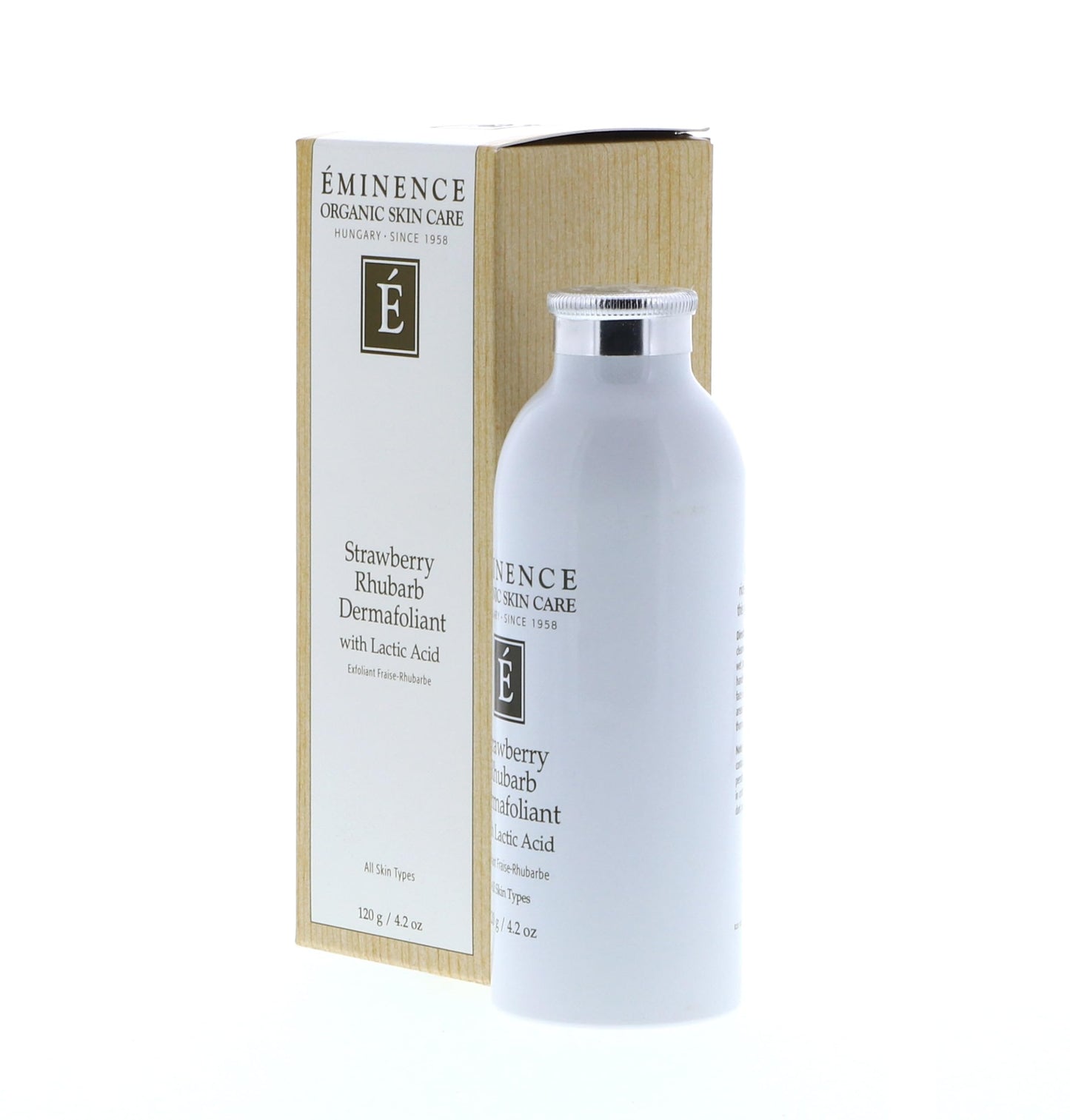Strawberry Rhubarb Dermafoliant With Lactic Acid by Eminence for Unisex - 4.2 oz Exfoliator Beauty & Personal Care Eminence