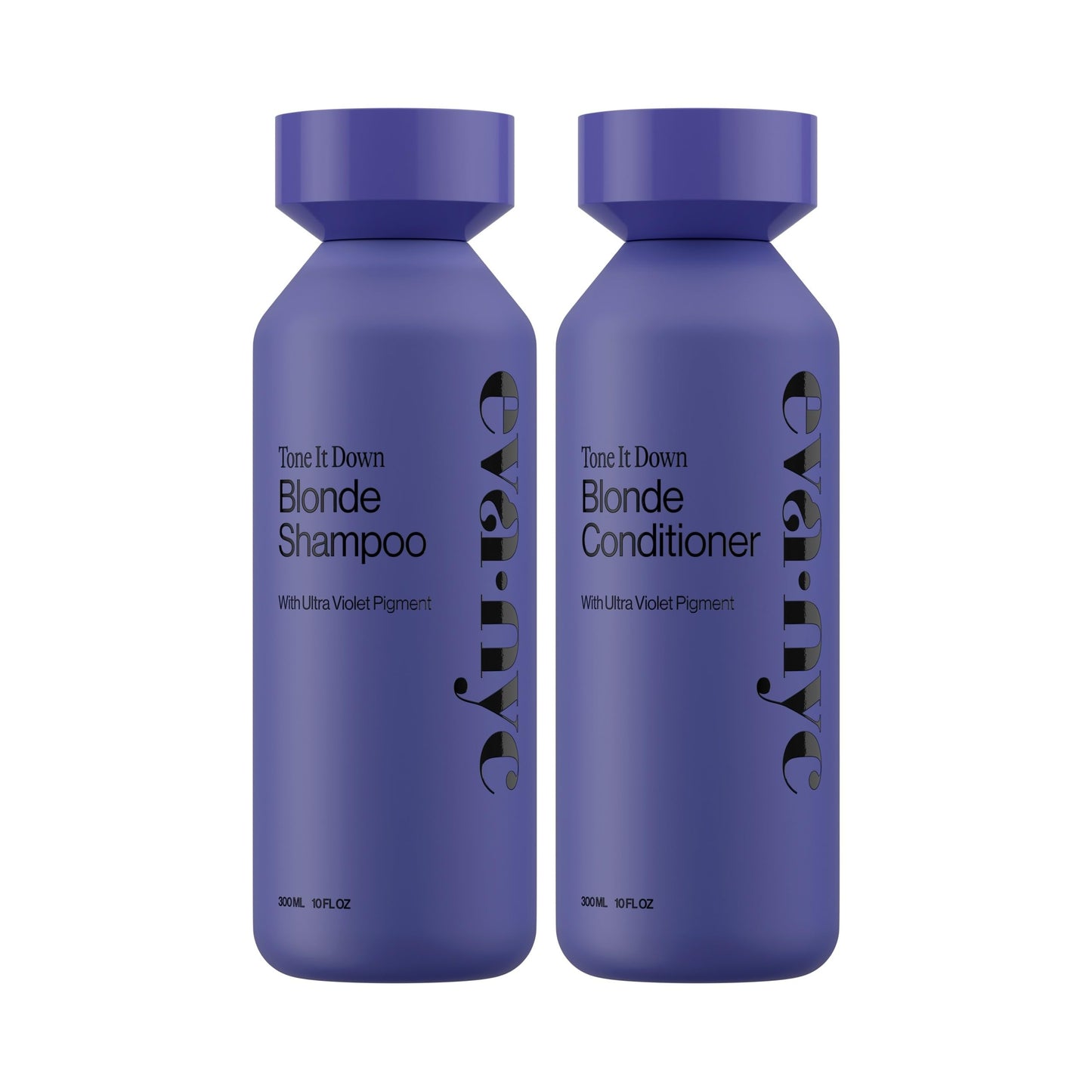 Eva NYC Purple Shampoo and Conditioner Set - Gentle, Anti-Brass Formula for Blonde, Gray, and Lightened Hair - Adds Shine, Softens, and Deep Beauty & Personal Care EVA·NYC