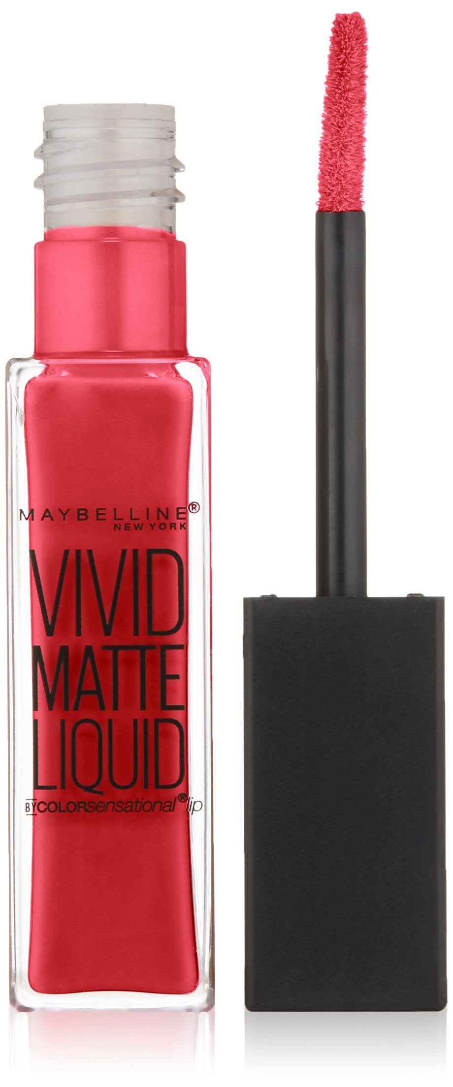 Maybelline New York Color Sensational Vivid Matte Liquid Lipstick, Fuchsia Ecstasy, 0.26 fl. oz. Beauty & Personal Care MAYBELLINE