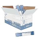 GO Essentials Travel Size Single Use Body Wash Packets - TSA Friendly, Bulk Supplies for Airbnb Essentials, Shelters & Hotels (250 Packets) Beauty & Personal Care Go Essentials