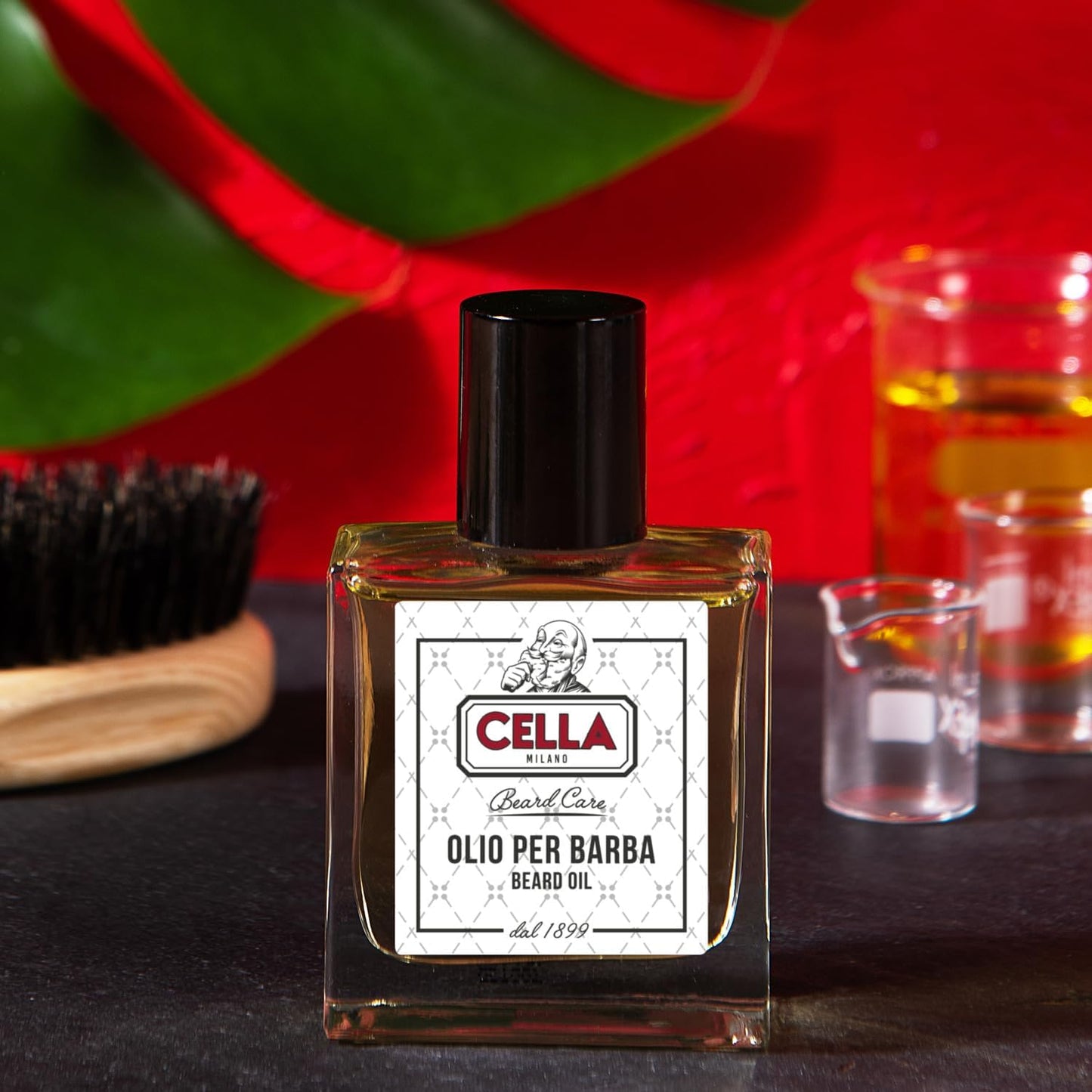 Cella Milano Beard Oil, 50 ml., Made in Italy, Shines, Conditions and Tames your Beard and Mustache. Beauty and Personal Care CELLA