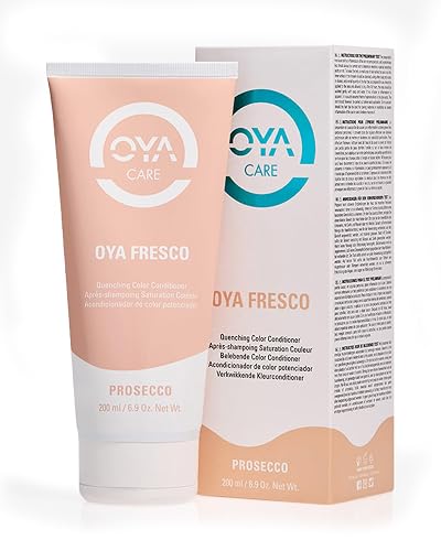 OYA Fresco Quenching Color Conditioner - Prosecco - Semi Permanent Color Depositing Conditioner for Blonde Hair - Enhances & Maintains Beige Blonde Beauty & Personal Care OYA