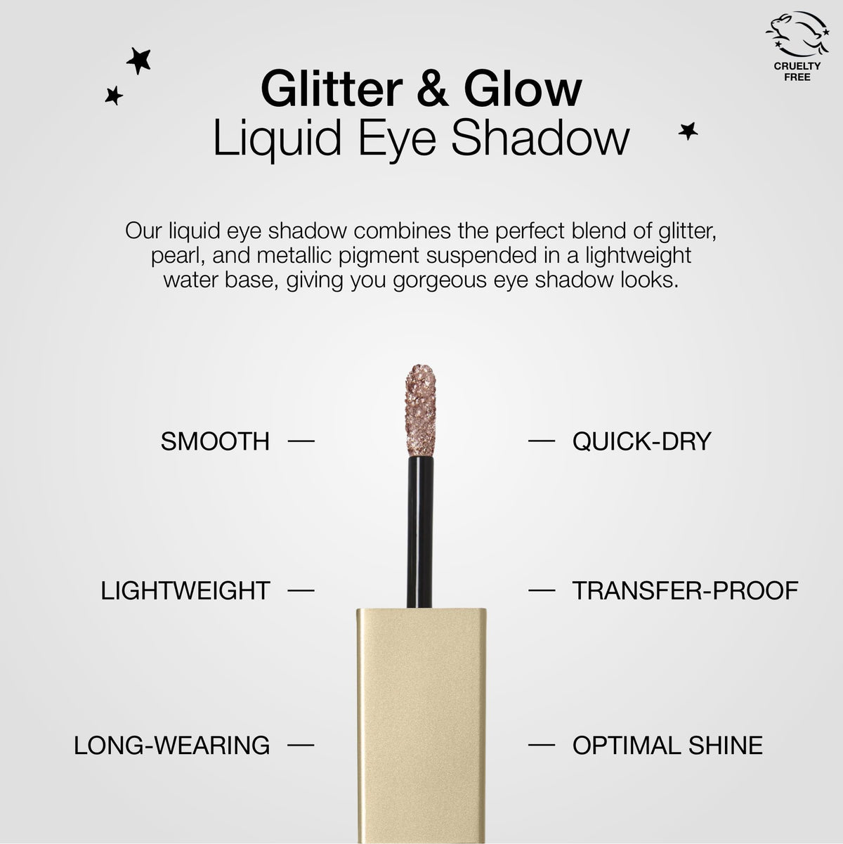 Stila Magnificent Metals Glitter & Glow Liquid Eye Shadow, Rose Gold Retro, Original Beauty & Personal Care stila