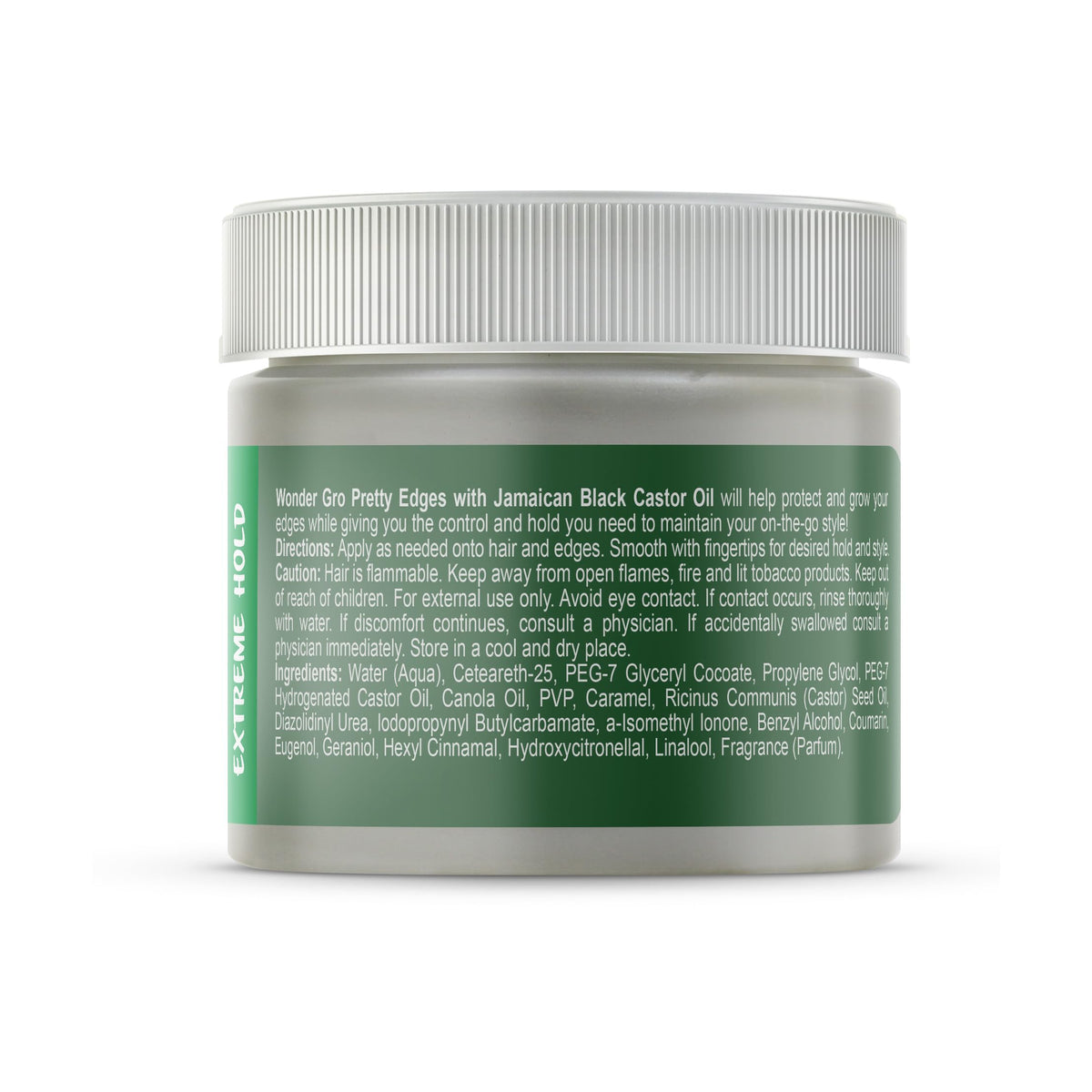 Wonder Gro Jamaican Black Castor Oil Edge Gel for Extreme Hold, 2.4 oz - Soften & Control Hair Beauty & Personal Care Wonder Gro