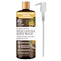 Dr. Jacobs Naturals Castile Shea Butter All-Natural Body Wash for Moisturizing Dry and Sensitive Skin with Plant-Based Ingredients with Pump - 32 Beauty & Personal Care DR.JACOBS NATURALS