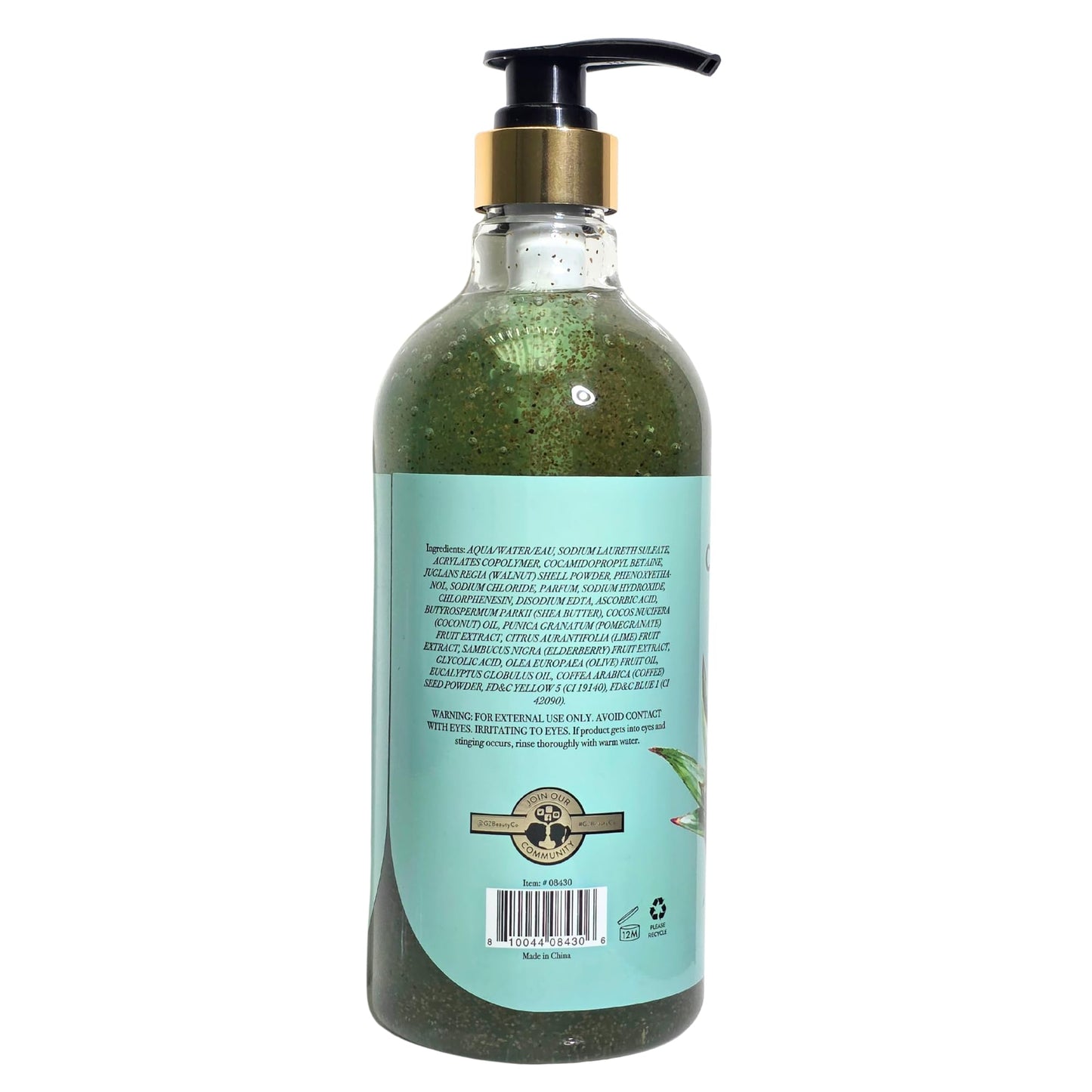 RIVER & ROWE Coconut Milk Exfoliating Body Wash - Hydrating Daily Cleanser with Coconut & Shea for a Nourishing & Silky Soft Skin Experience, Gentle Beauty & Personal Care RIVER & ROWE