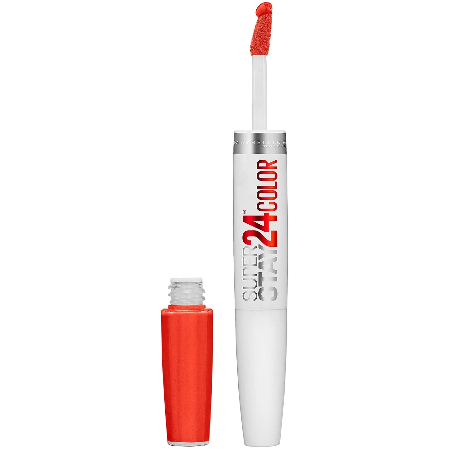 Maybelline New York Superstay 24, 2-step Lipcolor, Non-Stop Orange Beauty & Personal Care MAYBELLINE