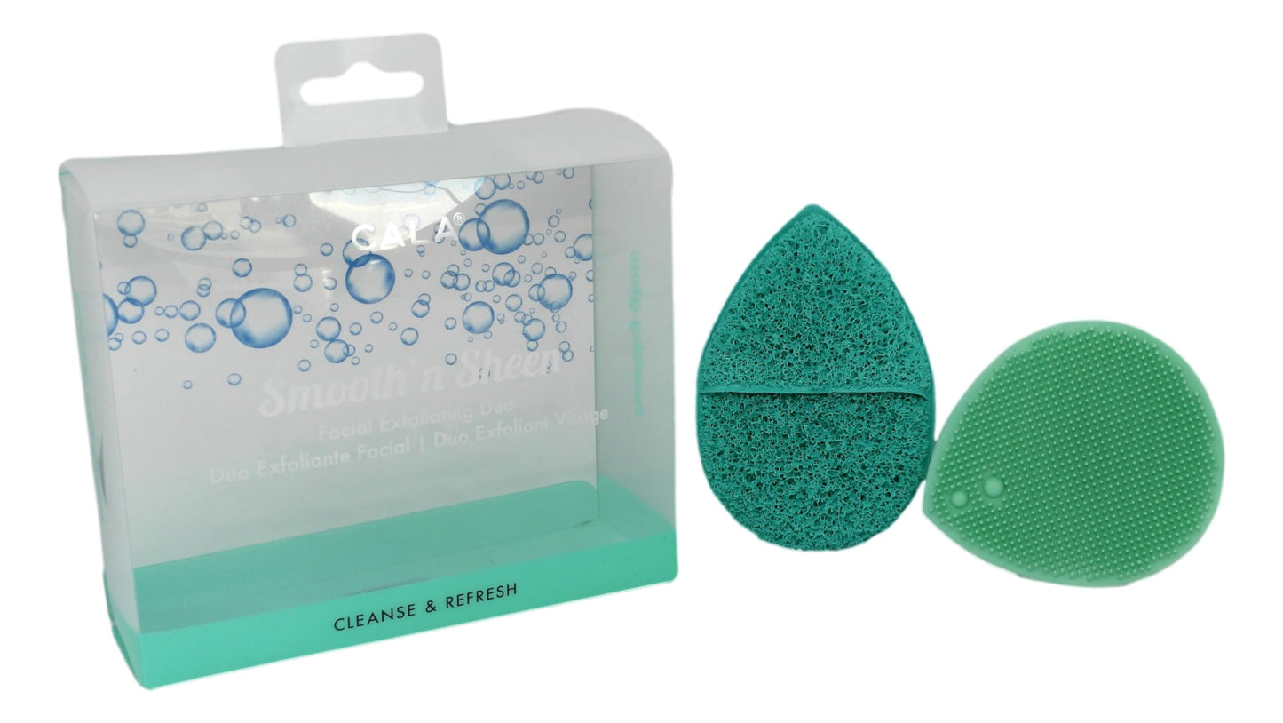Cala Mint facial exfoliator duo Beauty & Personal Care Cala