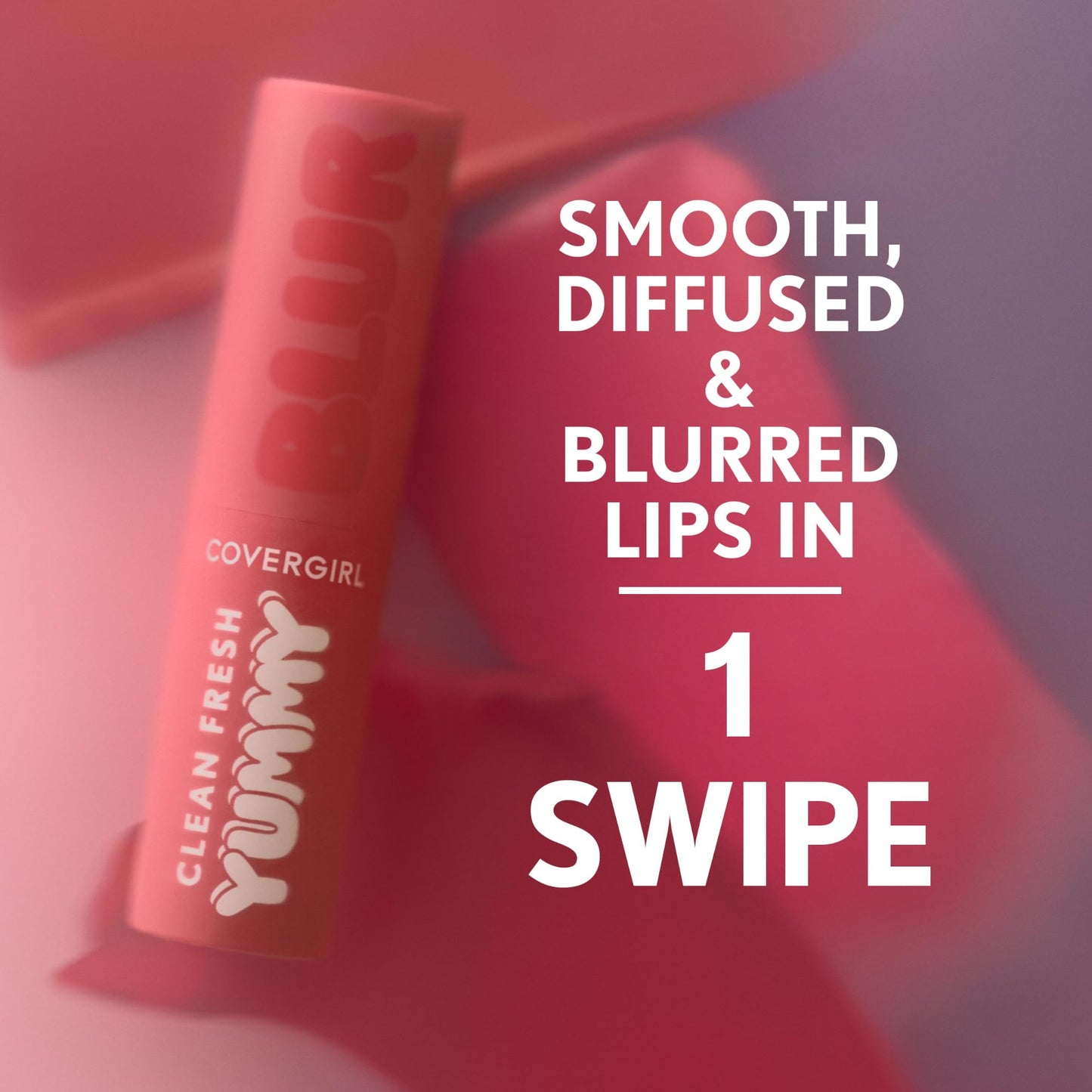 COVERGIRL Clean Fresh Yummy Blur Lipstick, Blurring Effect, Matte Lip Color, Fresh Pear Flavored, Vegan Formula - 220 Pear-fectly (Soft Pink Nude) Beauty and Personal Care COVERGIRL
