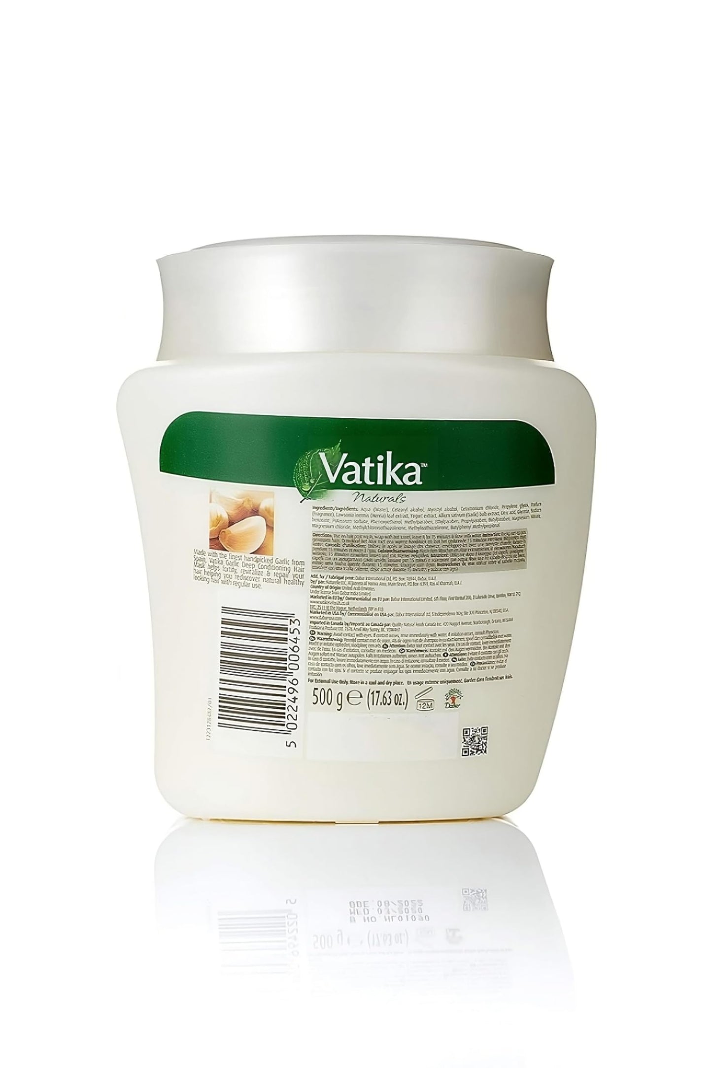 Vatika Naturals Hot Oil Hair Mask - Garlic & Multivitamin for Dry, Damaged, Nourishing & Strengthening, Deep Conditioning for Soft, Smooth Hair Beauty & Personal Care Vatika Naturals