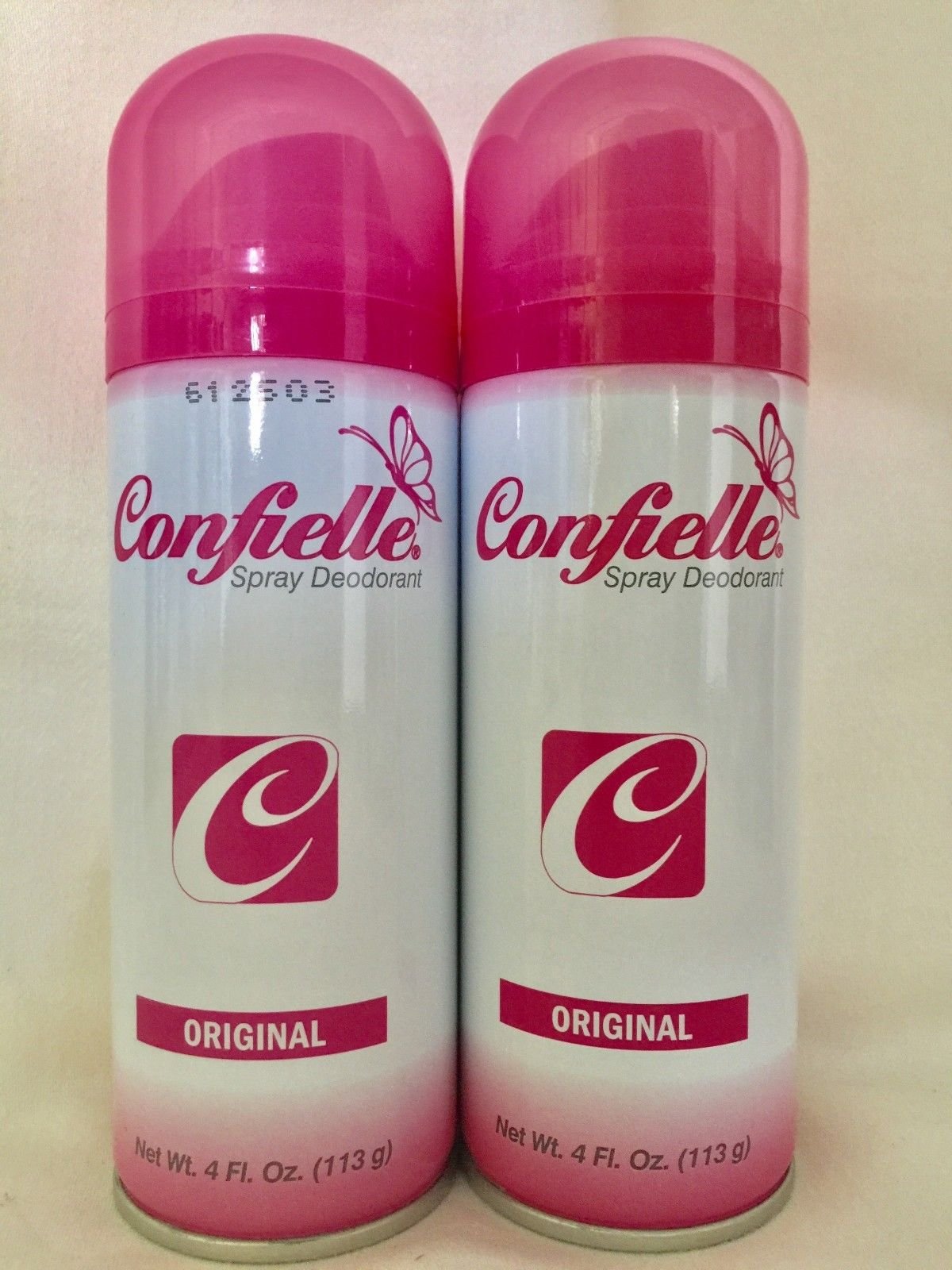 Lot of 2 Confielle Deodorant Spray Original 4 fl oz Aerosol New Fast Beauty and Personal Care CONFIELLE