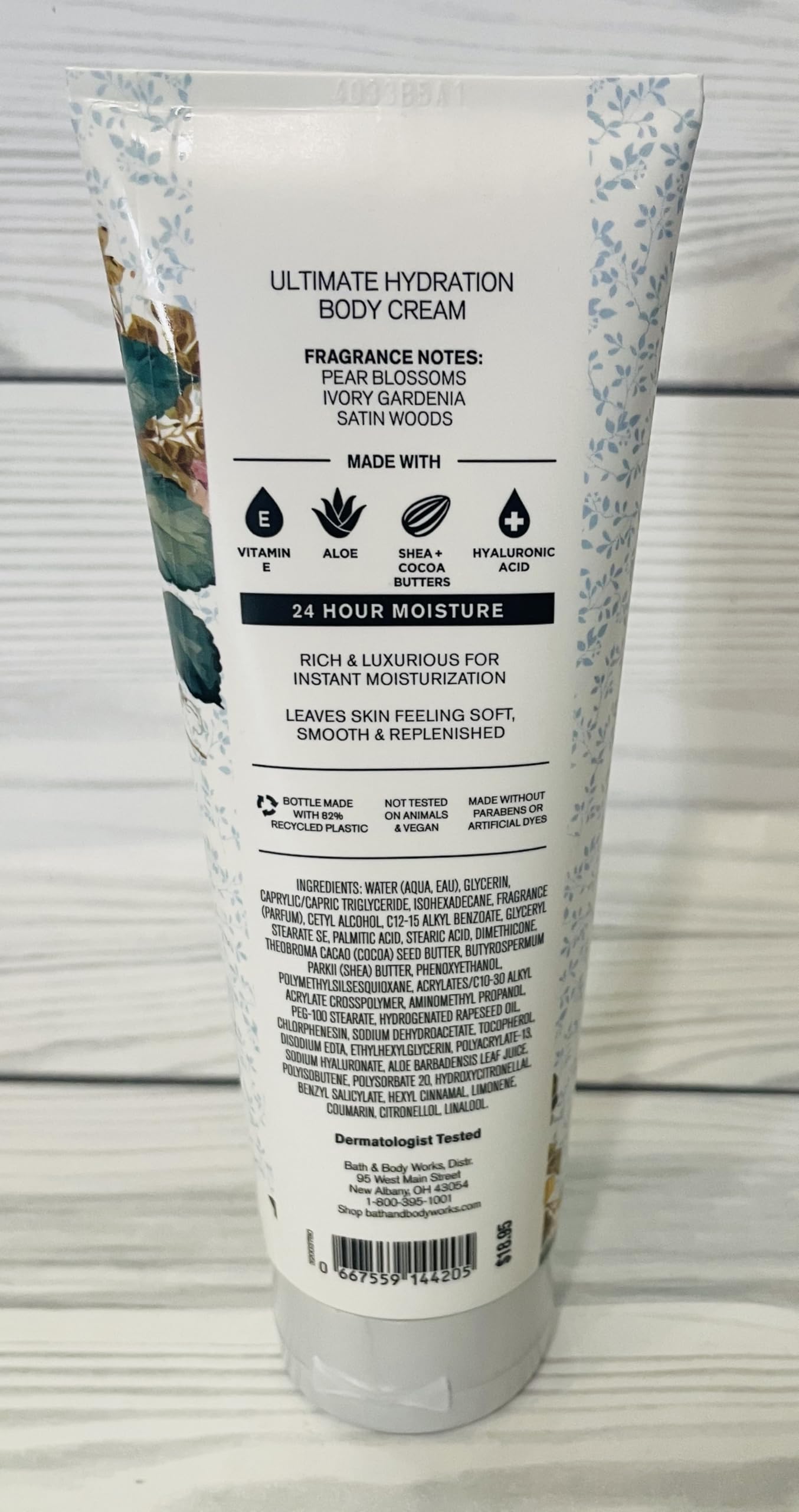 Bath & Body Works Dressed In White Ultimate Hydration Body Cream 8 Ounces Pack of 2 Beauty & Personal Care Bath & Body Works
