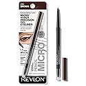 Revlon Gel Eyeliner, ColorStay Micro Hyper Precision Eye Makeup with Built-in Smudger, Waterproof, Stocking Stuffer for Women, 215 Brown, 0.002 oz Beauty & Personal Care REVLON