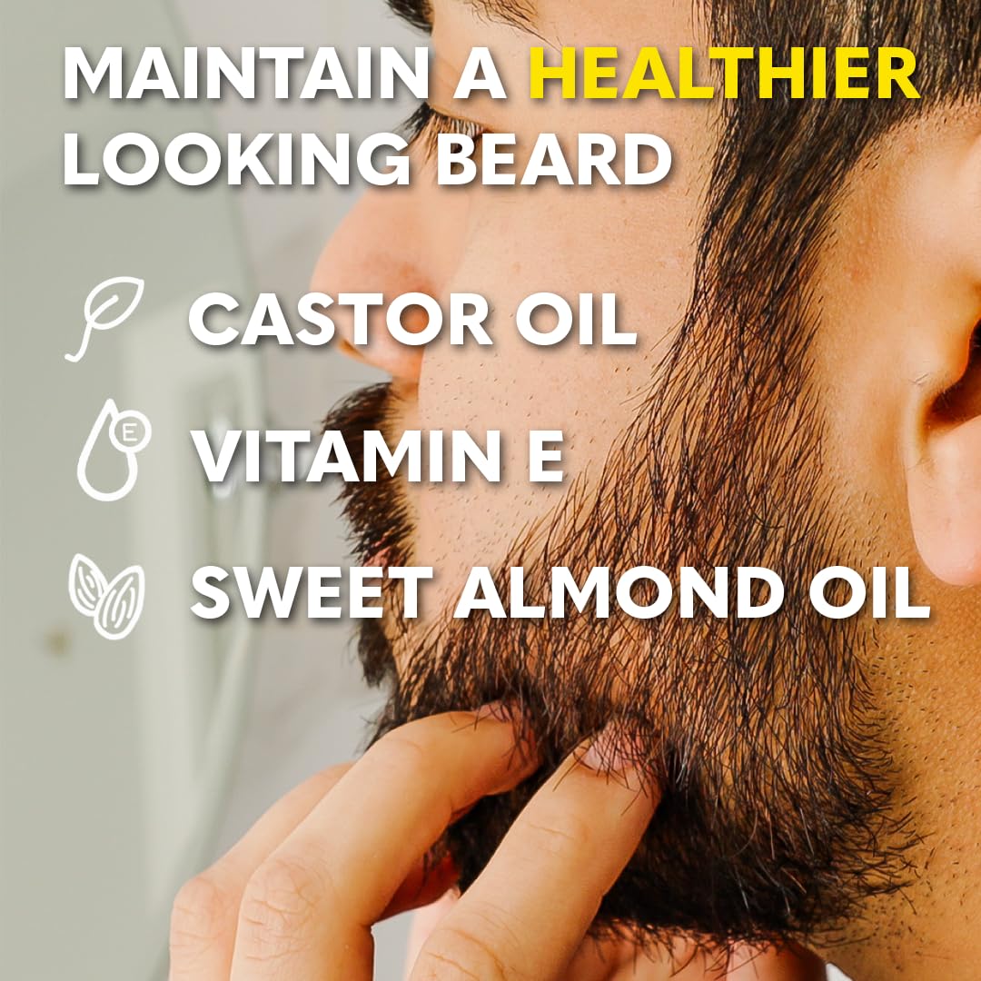The Beard Club Premium Beard Kit for Men - Grooming & Care Kit - Cedar & Sandalwood Oil, Sandalwood Balm, Shampoo, Brush, Comb, Trimming Scissors Beauty and Personal Care The Beard Club