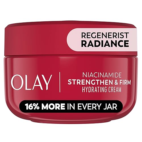 Olay Regenerist Radiance Niacinamide Face Moisturizer: Strong & Firm Cream for Women - Anti-Aging, Anti-Wrinkle, Hydrating & Skin Firming - 2 Oz Beauty & Personal Care Olay