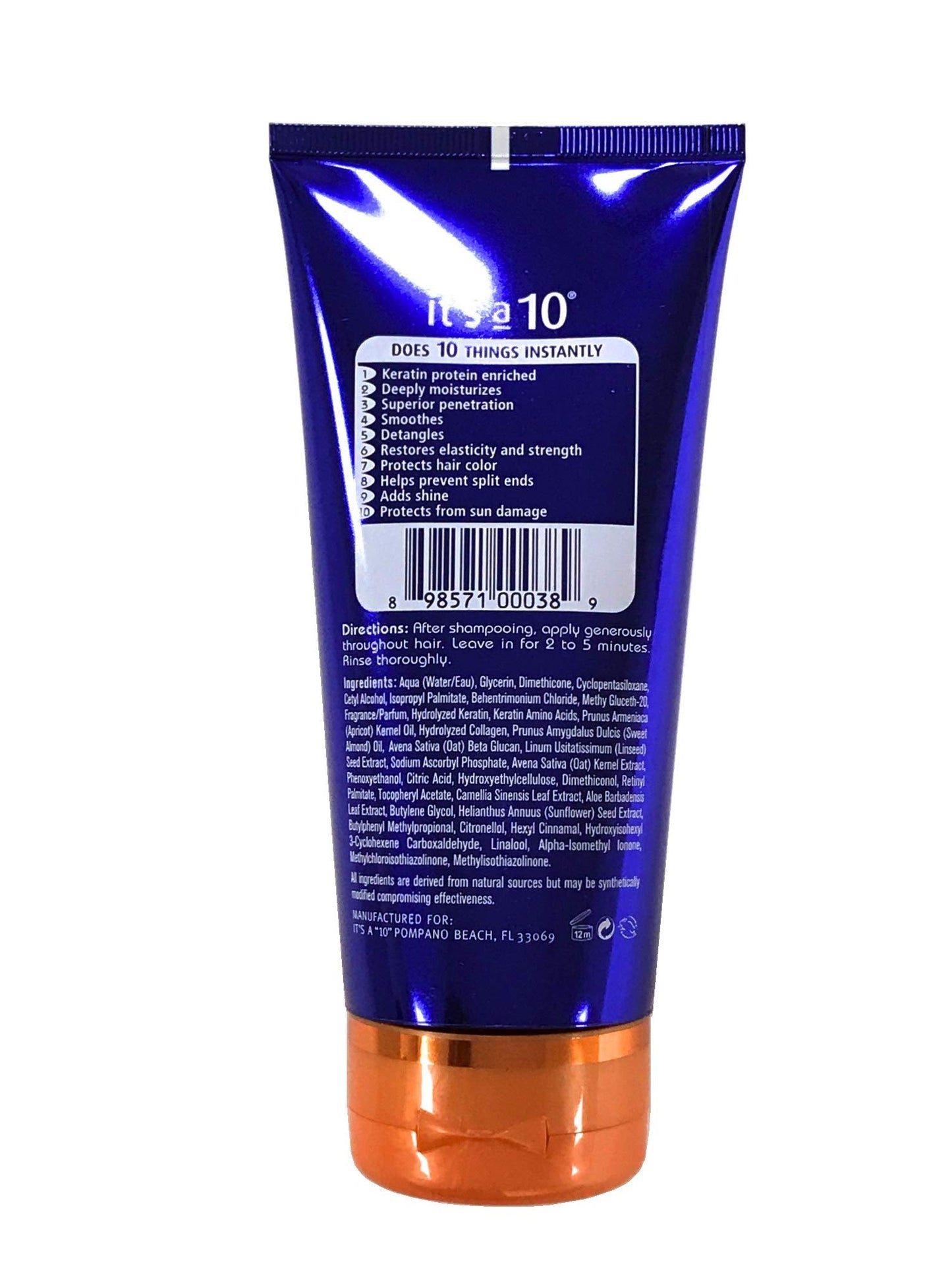 It's a 10 Haircare Miracle Deep Conditioner plus Keratin, 5 fl. oz. (Pack of 2) Beauty & Personal Care It's a 10 Haircare