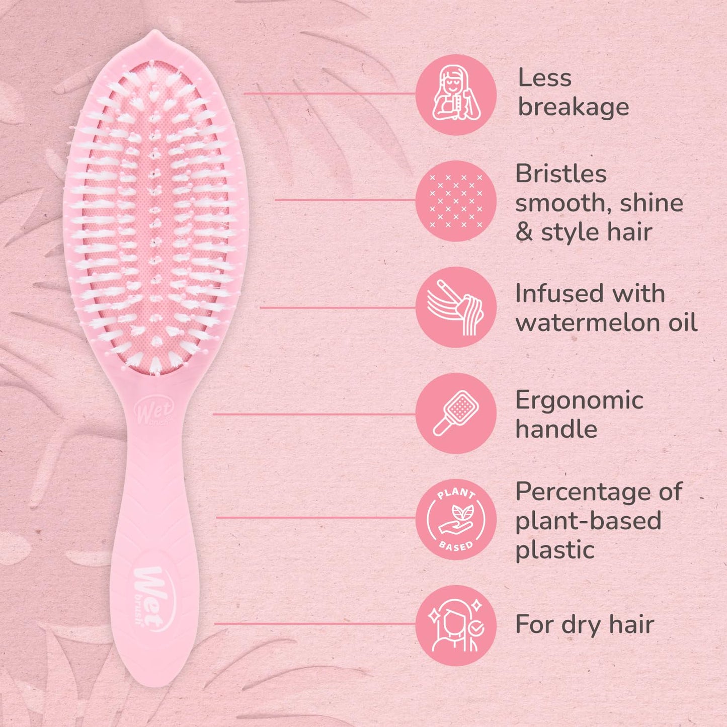 Wet Brush® Go Green™ Treatment & Shine - Watermelon Oil Beauty & Personal Care Wet Brush