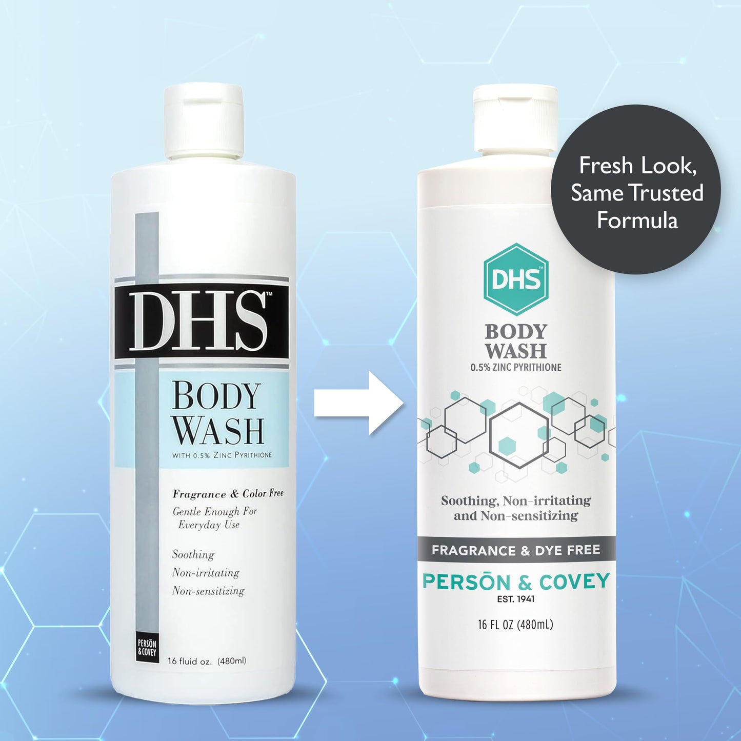 Person & Covey DHS Body Wash, 16 fl. oz. Beauty & Personal Care Person & Covey