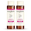 Soapbox Keratin & Raspberry Seed Oil Shampoo & Conditioner Set, Leaves Hair Shiny, Smooth & Glossy - Clean Ingredients Free of Harsh Chemicals Beauty & Personal Care Soapbox