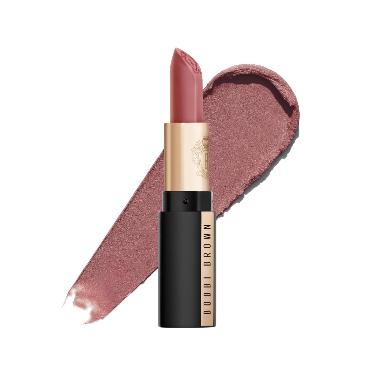 Bobbi Brown Luxe Cashmere Matte Lipstick | Non-Drying, Hydrating, Ultra-Matte Finish | Yellow Flower Complex, 0.12 Ounce, Pink Suede Beauty & Personal Care Bobbi Brown