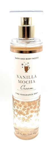 Bath and Body Works Vanilla Mocha Cream Fine Fragrance Mist 8 Ounce Body Spray Beauty & Personal Care Bath & Body Works