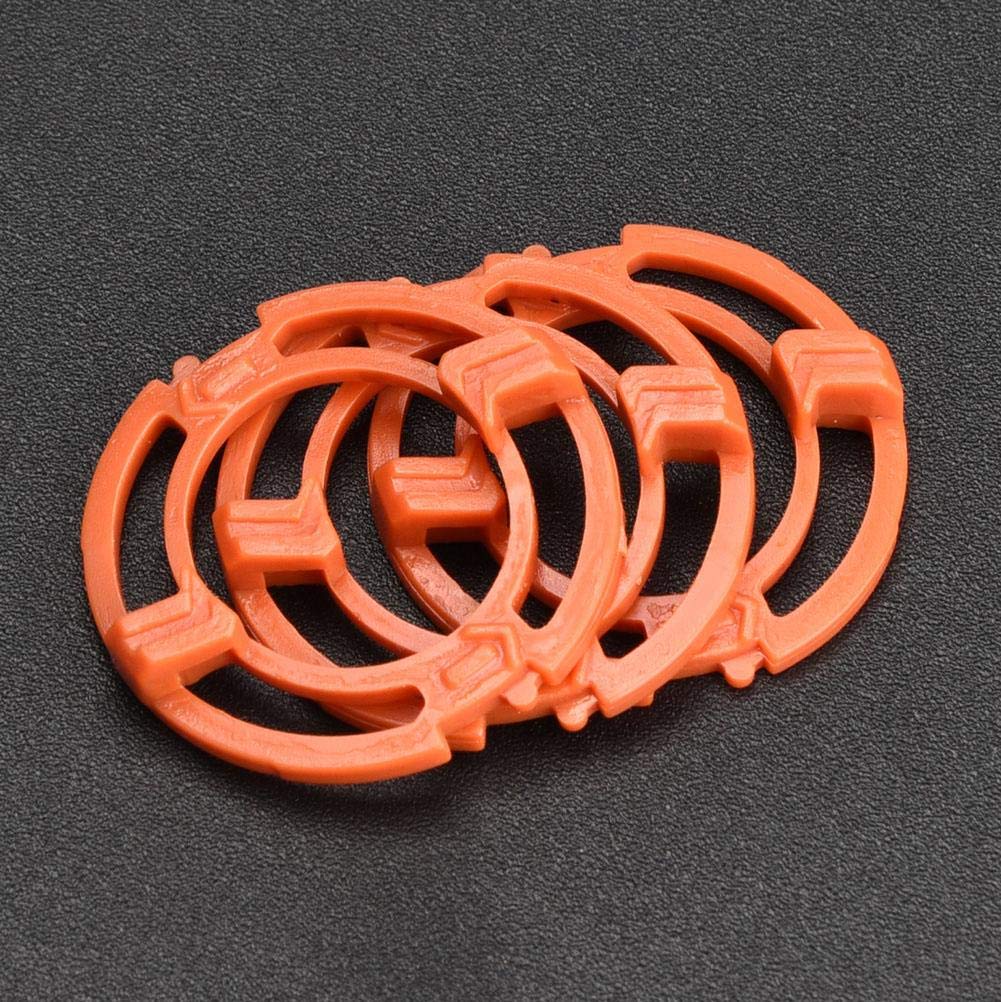 Maxmartt 3 Pcs Blade Retaining Ring Men's Shaver Razor Lock Ring Retaining Ring Orange Blade Retaining Plate Holder Compatible for Norelco Series 7000 Beauty and Personal Care Maxmartt
