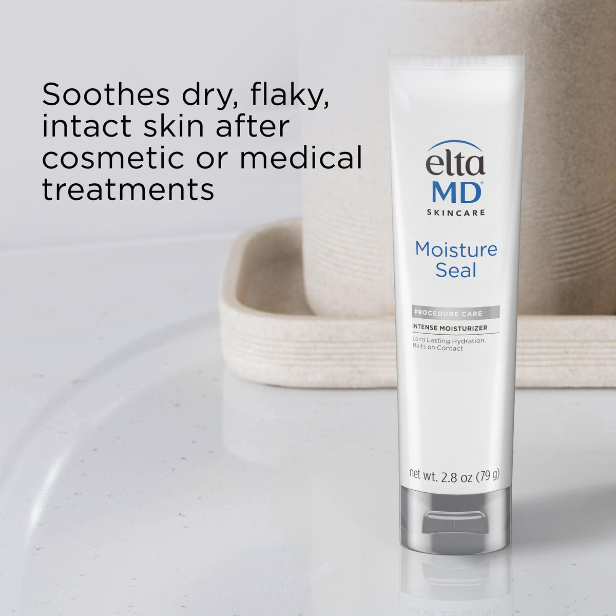 EltaMD Moisture Seal Skin Care Moisturizer - Dry Body and Face Moisturizer for Sensitive Skin, 2.8 oz Tube Beauty & Personal Care EltaMD