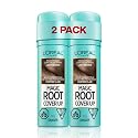 L'Oreal Paris Hair Color Root Cover Up Temporary Gray Concealer Spray Light Brown (Pack of 2) (Packaging May Vary) Beauty & Personal Care L'Oreal Paris