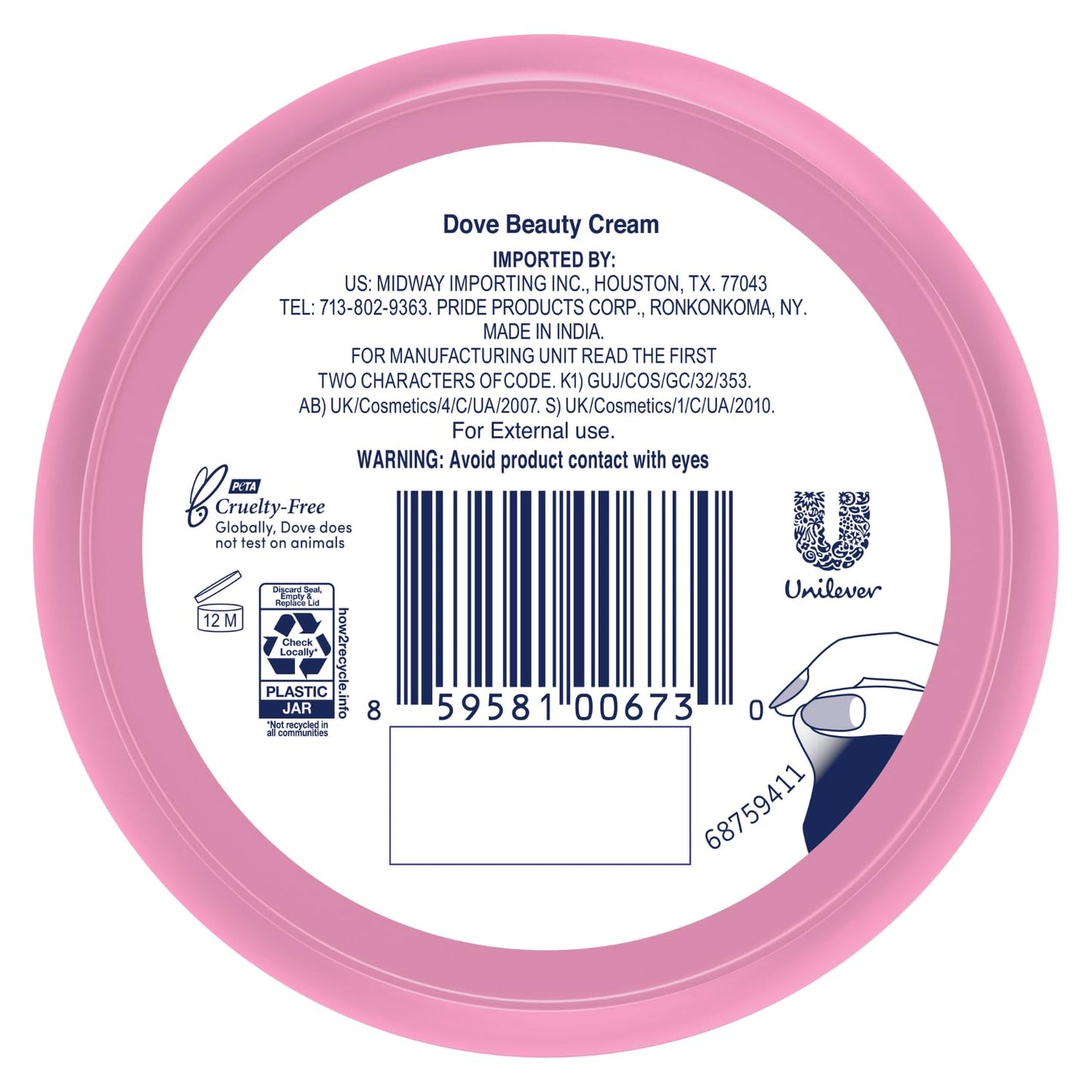 Dove Body Love Beauty Cream, Lightweight, Fast-Absorbing Face and Body Cream for Normal to Dry Skin, 24-Hour Moisture, Luxuriously Scented Face Cream Beauty & Personal Care Dove