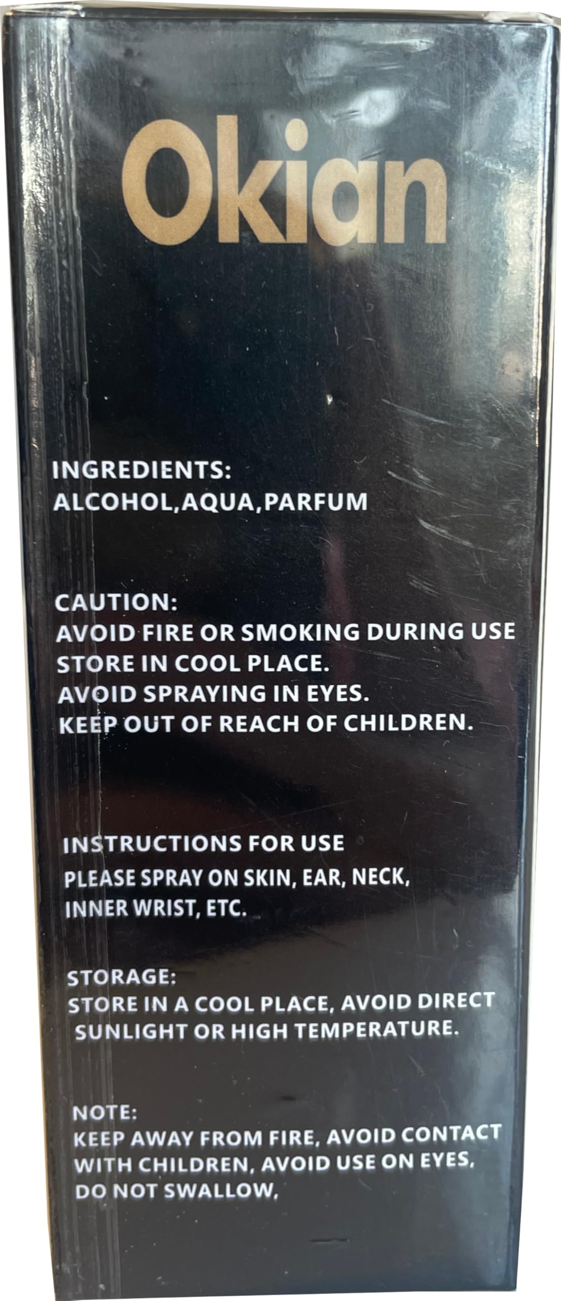 Okian Men's Cologne Infused Pheromone that Attract Women Her, Spray Bottle Travel Size 1.7 oz Beauty & Personal Care Okian