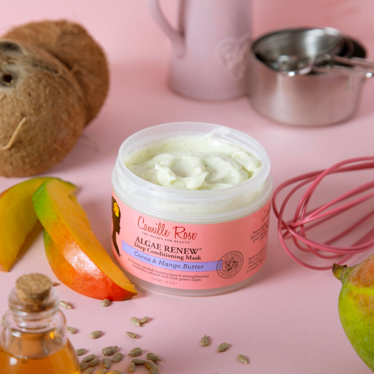 Camille Rose Naturals, ALargeae Deep Conditioning Mask, 8 Ounce