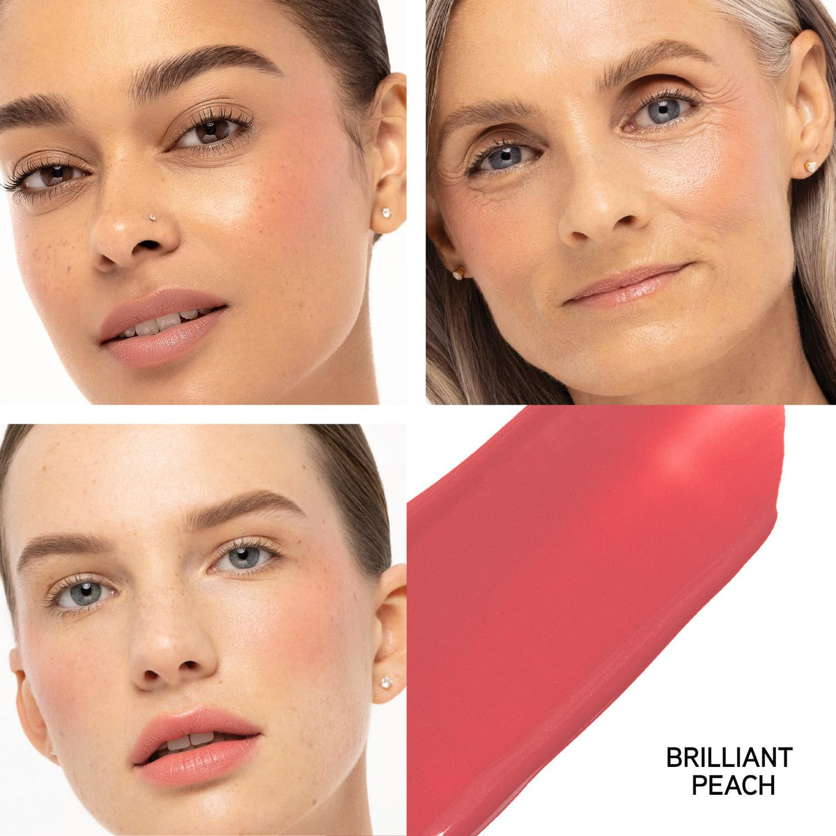 Physicians Formula Mineral Wear®Diamond Filler Cheek & Lip Color, Serum-to-Cream Multi-Use Liquid Blush Formula, Plumps & Smooths for Fuller Looking