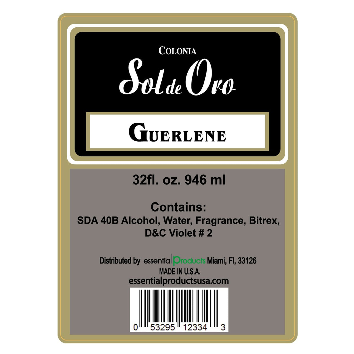 Sol de Oro Cologne Guerlene 32 OZ Beauty & Personal Care SOL DE ORO