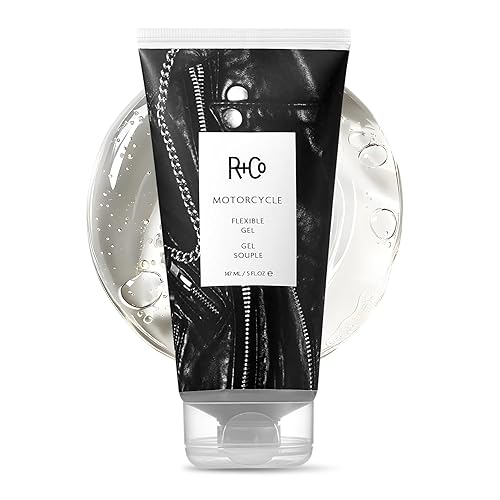 R+Co Motorcycle Flexible Gel - Hybrid Styling Gel with Flexible Hold & Wax-Like Shine - Heat Protectant, Volumizing Gel for Texture, Natural Finish Beauty & Personal Care R+Co