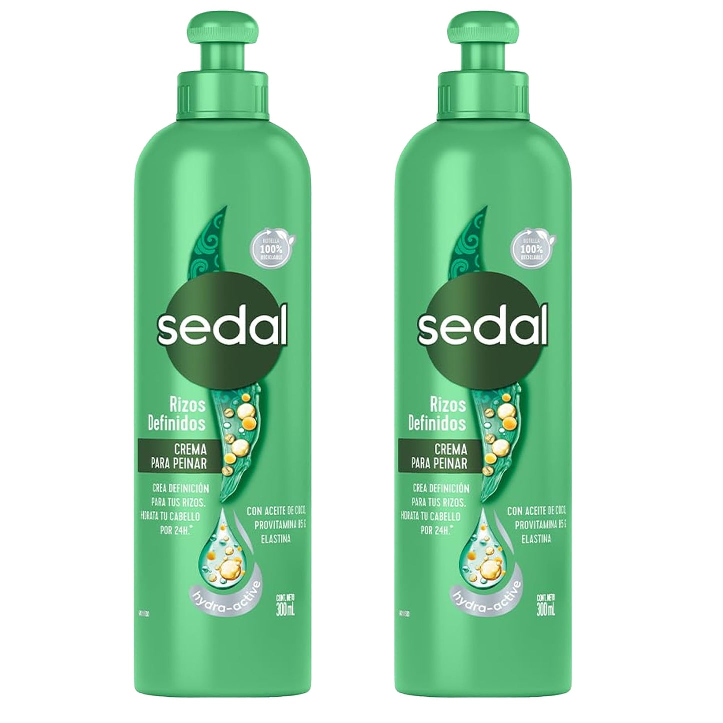 Sedal Curls Defined Hair Comb Cream with Coconut Oil, Provitamin B5, Elastin, 300ml, 2 Pack Beauty & Personal Care Sedal