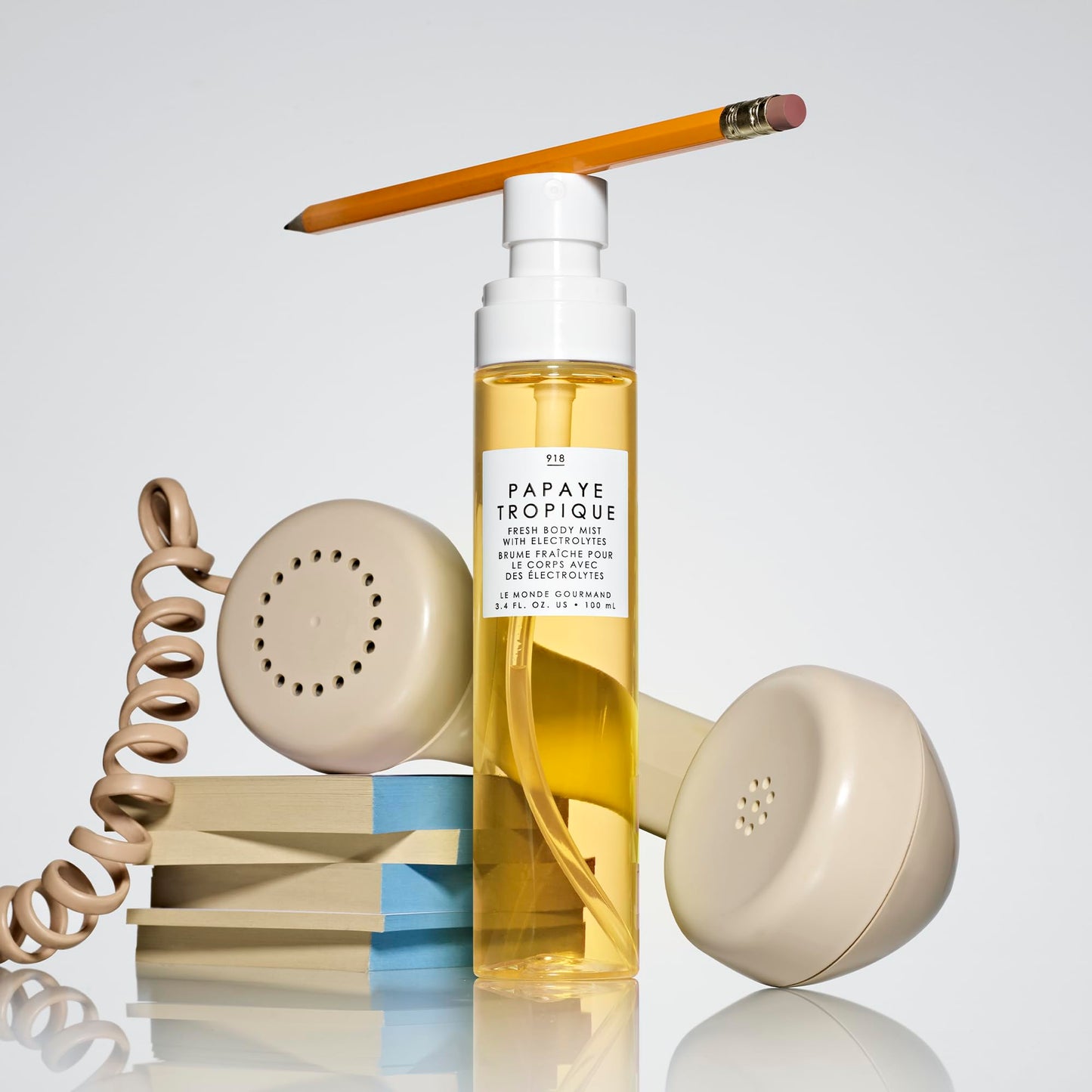 Le Monde Gourmand Papaye Tropique Fresh Mist for Women, Hydrating Body Spray with Electrolytes, Papaya Pineapple Mandarin Scent, Vegan & Cruelty Free Beauty & Personal Care Le Monde Gourmand