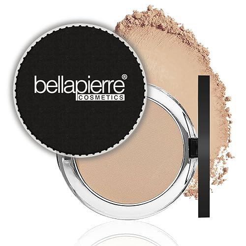 Bellapierre Compact Mineral Foundation SPF 15 - Pressed Powder Foundation, Concealer, Finishing & Setting Powder, On-the-Go Compact, Lightweight Beauty & Personal Care bellapierre