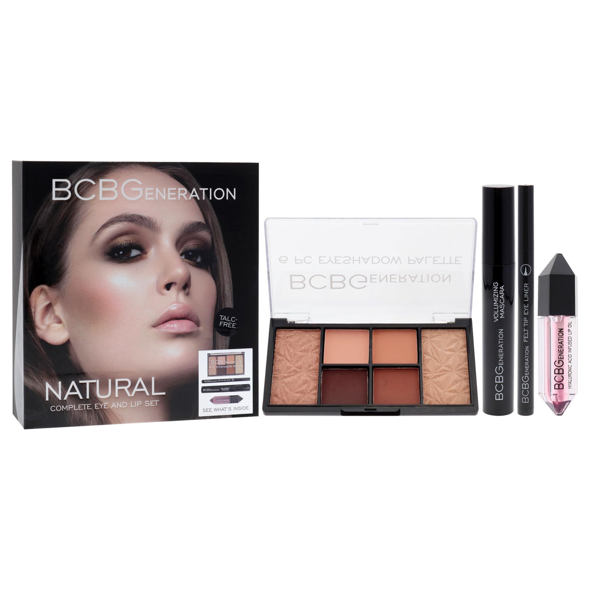 BCBGeneration Natural Complete Eye and Lip Set - 4 pcs Kit - Bronze
