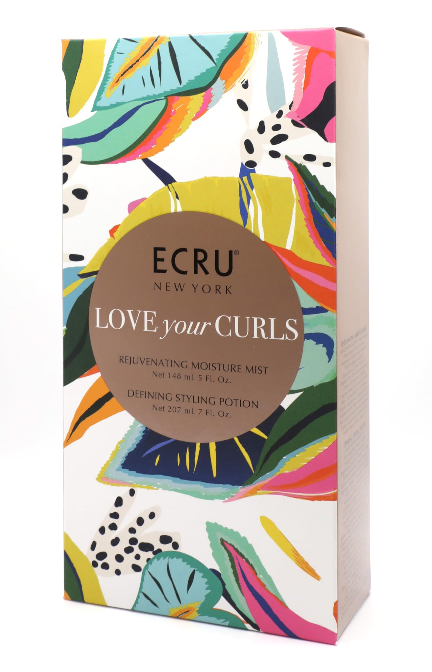 Ecru New York LOVE your CURLS Holiday Gift Set, Hair Care 2 Piece Gift Sets, Curly Hair Product Duo Beauty & Personal Care Ecru New York