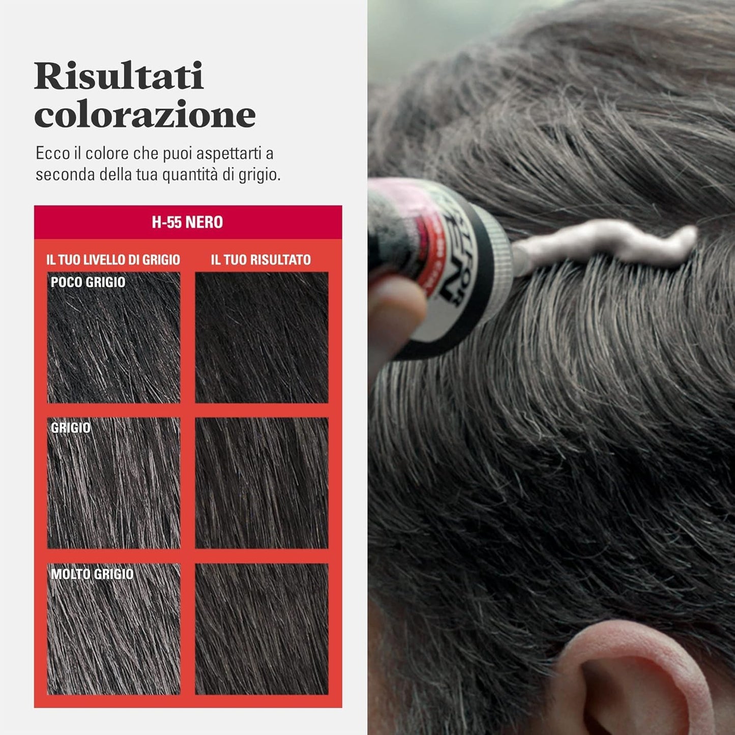 Just For Men Shampoo In #H-55 Haircolor Real Black (2 Pack) Beauty & Personal Care Just for Men