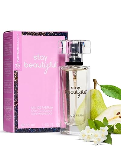 PB ParfumsBelcam Stay Beautiful Eau De Parfum Spray for Women, Floral and Fresh Fragrance, Long-Lasting Scent for Day & Night Wear, Elegant Perfume Beauty & Personal Care PB ParfumsBelcam