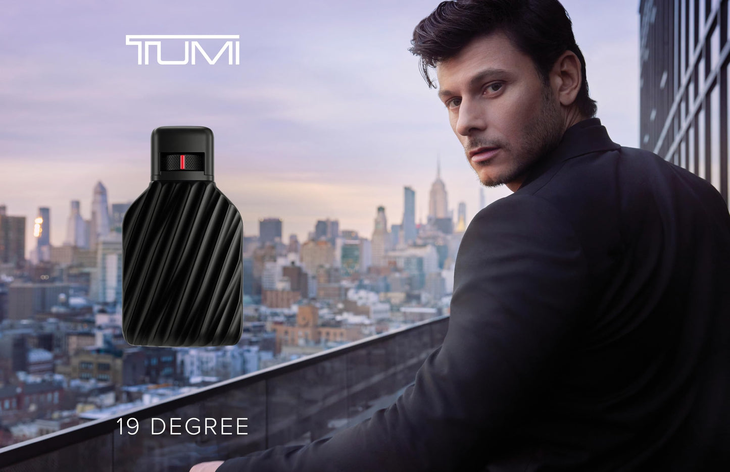 TUMI 19 Degree - Liquid Perfume Fragrance for Men - Bold & Woody Cologne with Leather & Amber Fragrance Notes - 3.4 Fl Oz Beauty & Personal Care TUMI