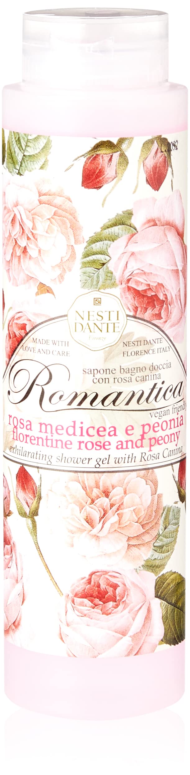 NESTI DANTE Romantica Rose & Peony, Bath & Shower Gel 300 ml Beauty & Personal Care Nesti Dante