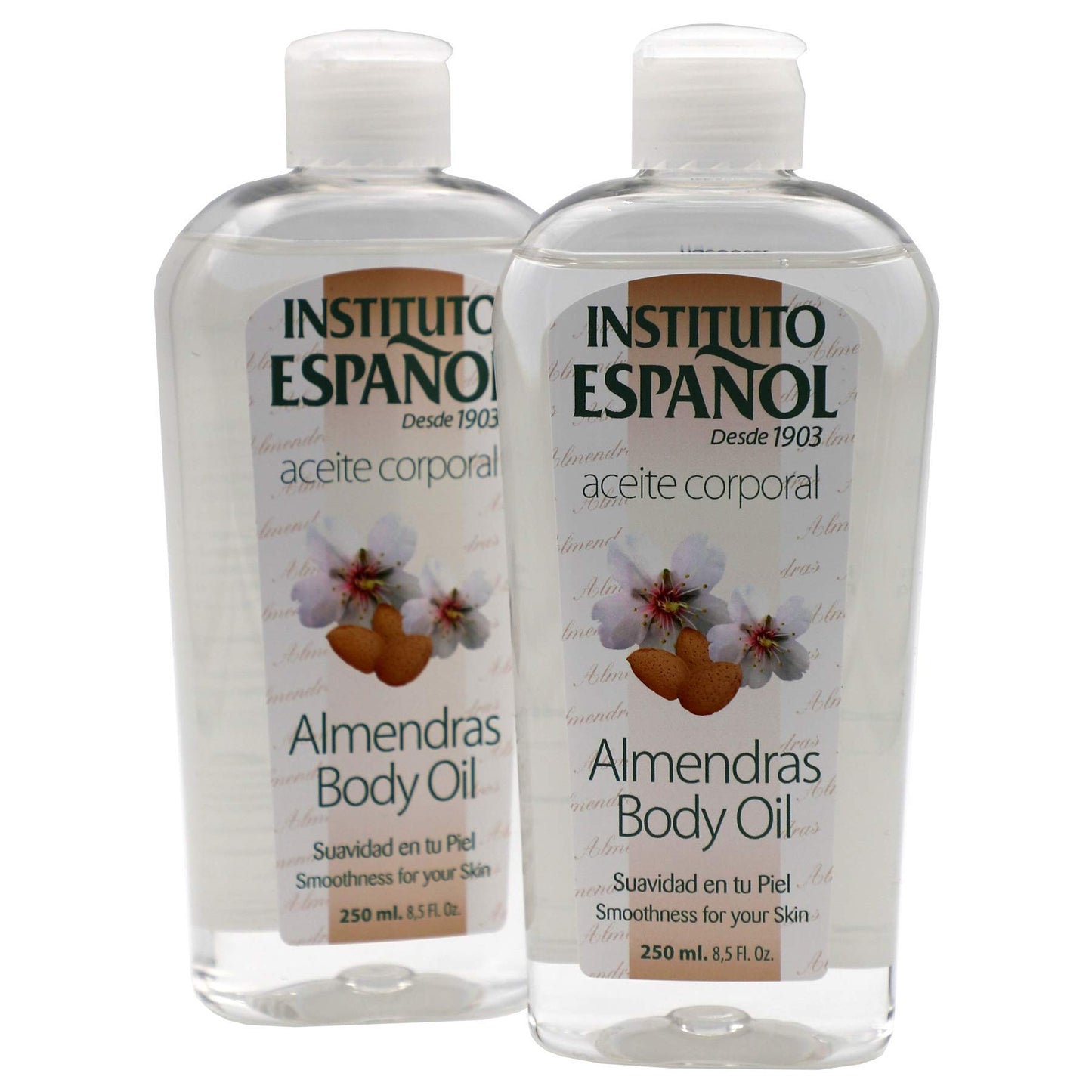 Instituto Español Almond Body Oil, Smoothness for your Skin, 2-Pack Of 8.5 FL Oz each, 2 Bottles Beauty & Personal Care Instituto Español