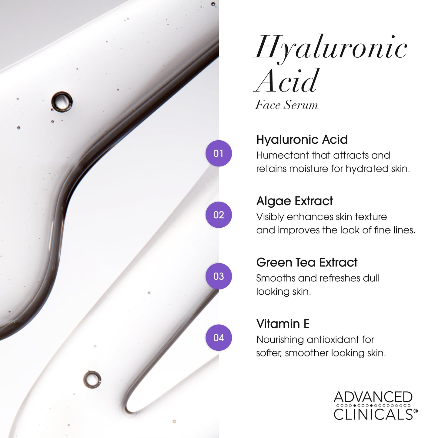 Advanced Clinicals Retinol Serum For Face + Hyaluronic Acid Moisturizer + Vitamin C Serum 3PC Skincare Set For Women & Men | Anti Aging Serums Beauty & Personal Care Advanced Clinicals
