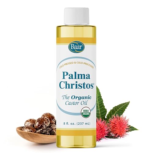 Baar Palma Christos, Organic Castor Oil, 8 oz Beauty & Personal Care Baar