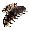 Tortoise Hair Clip for Thick Hair, Large Couture Claw Clip for Women, Extra Strong Hold, Damage-Free Comfort, Elegant French Design, Tokyo | France Beauty & Personal Care France Luxe