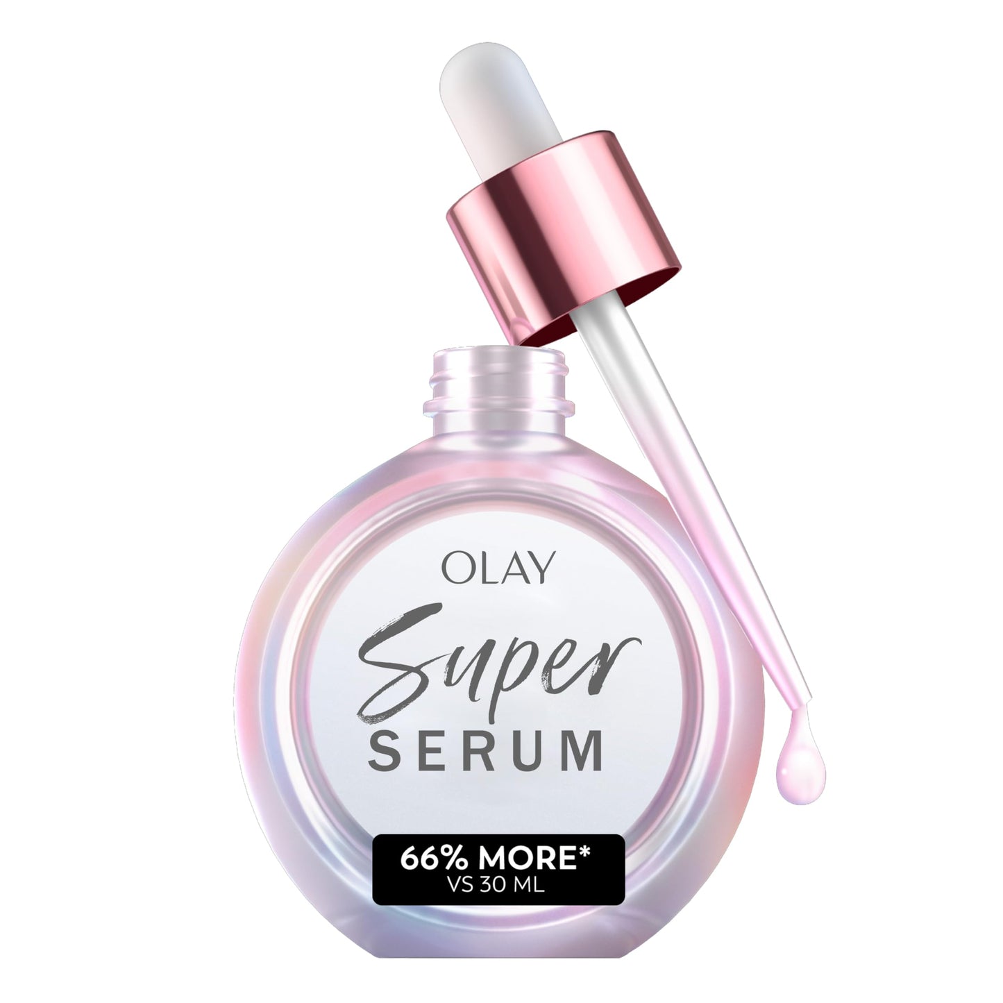 Olay Super Serum - Glow Serum for Face - Activated Niacinamide, Vitamin C & E, Collagen Peptide, AHA - 5-in-1 Benefits - Brightens, Hydrates, Smooths Beauty and Personal Care Olay