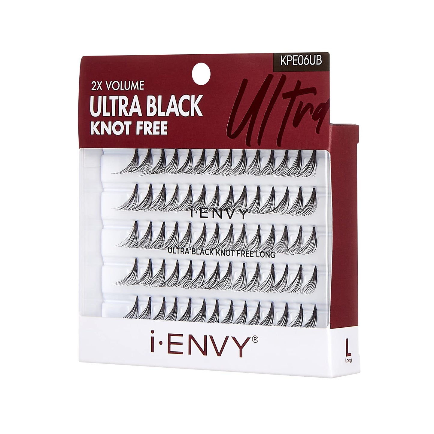 i-Envy Kiss Premium Knot Free 70 Individual Lashes (Ultra Black) Beauty & Personal Care i•ENVY